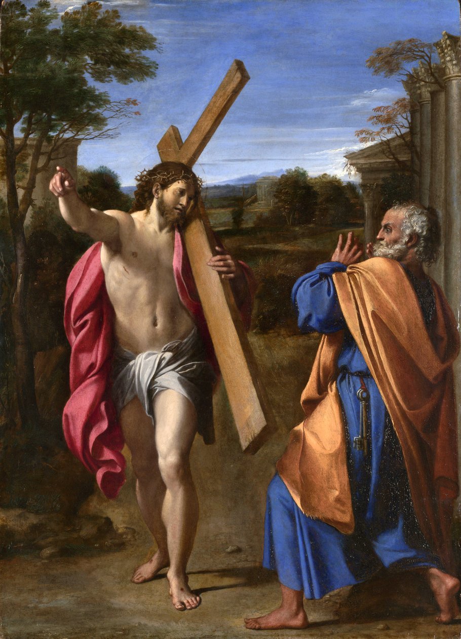Sir, gdzie idziesz? autorstwa Annibale Carracci