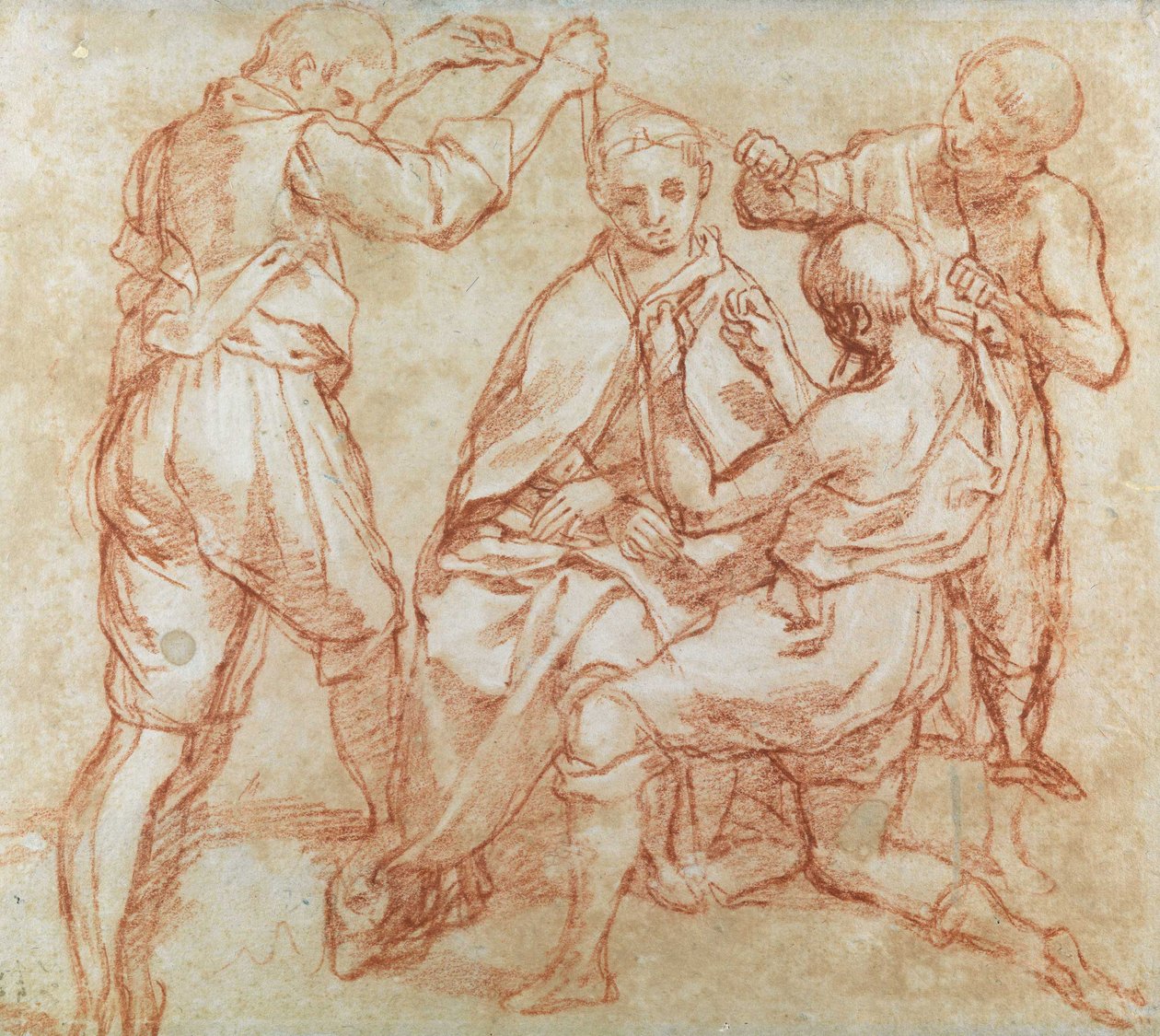 Postacie męskie autorstwa Annibale Carracci