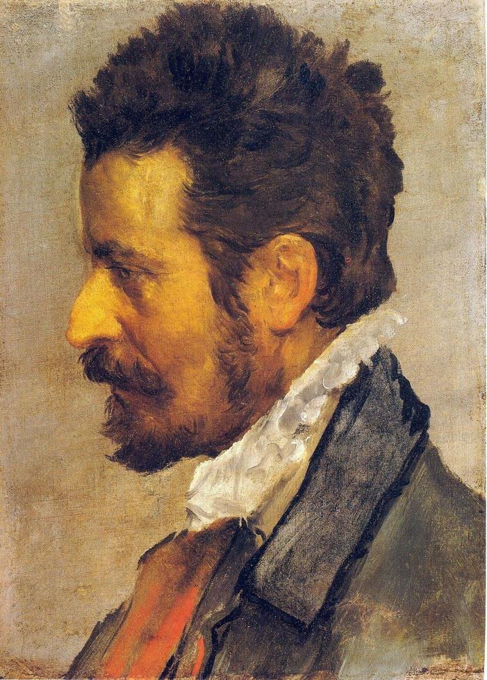 Głowa człowieka autorstwa Annibale Carracci