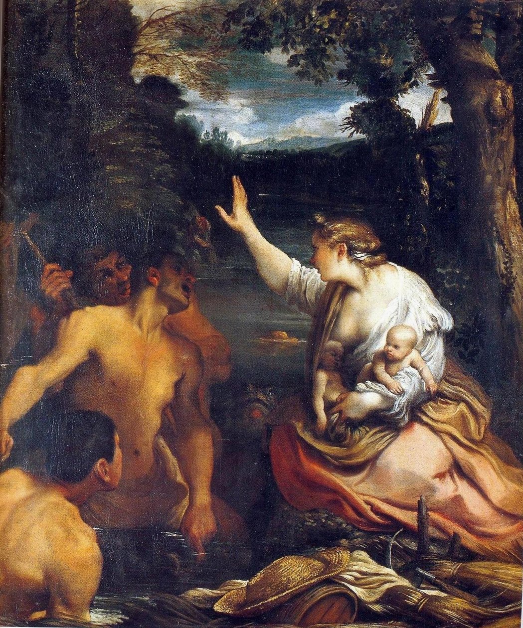 Latona autorstwa Annibale Carracci