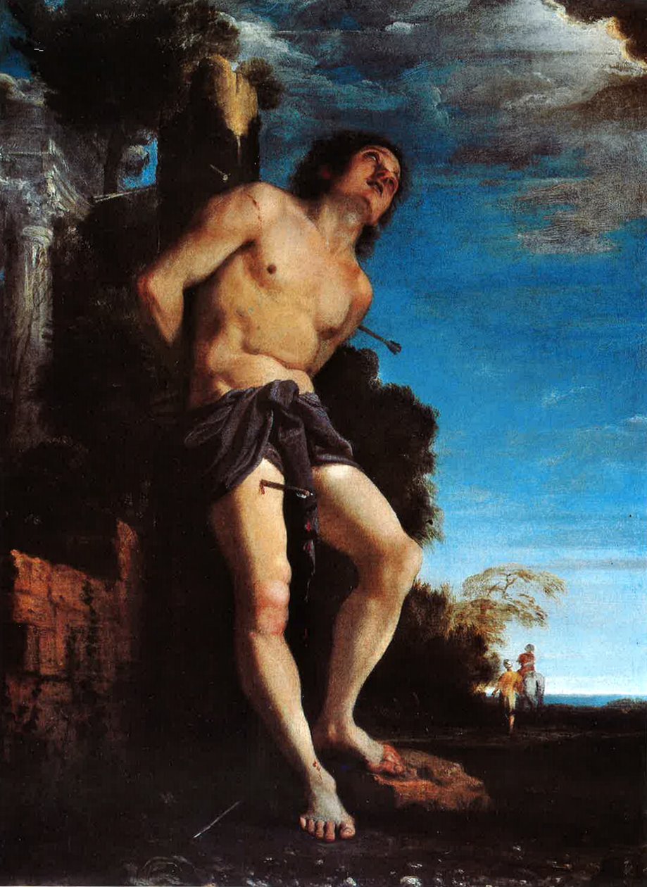 Św. Sebastian autorstwa Annibale Carracci