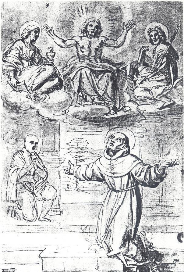 San Diego z Alcalà autorstwa Annibale Carracci