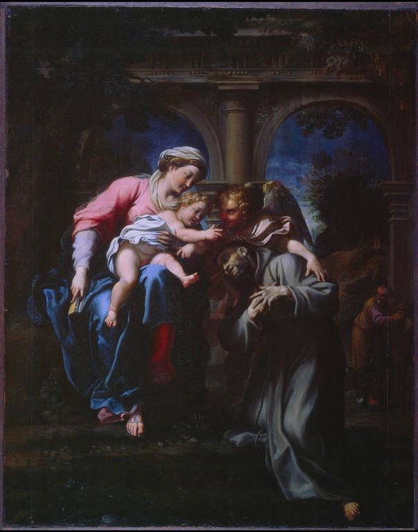 Wizja św. Franciszka autorstwa Annibale Carracci