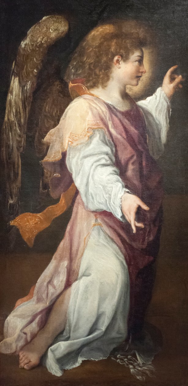 Archanioł Gabriel autorstwa Annibale Carracci