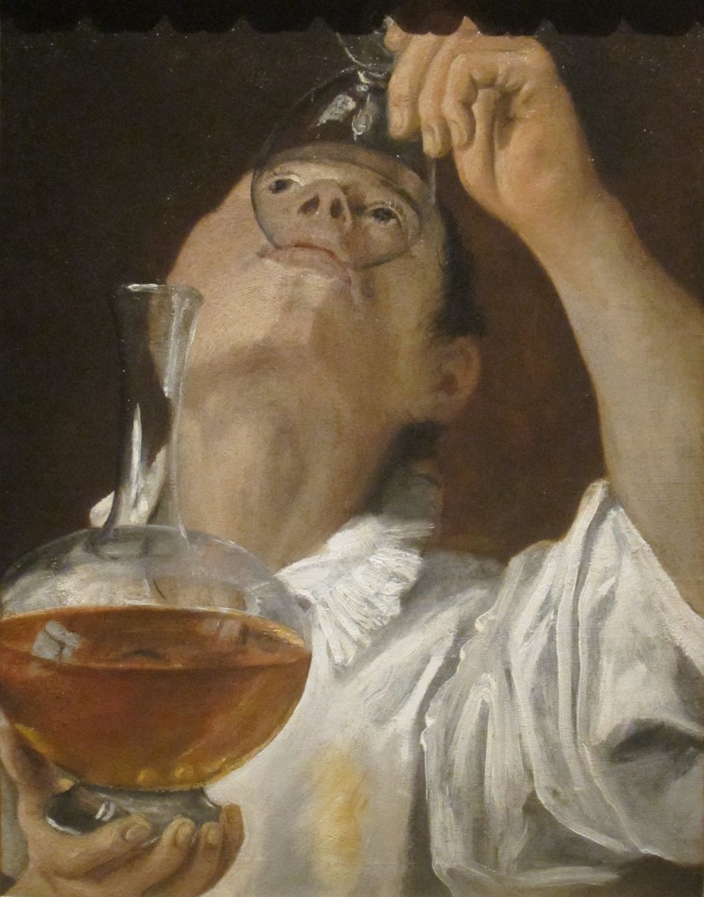 Chłopiec pijący autorstwa Annibale Carracci