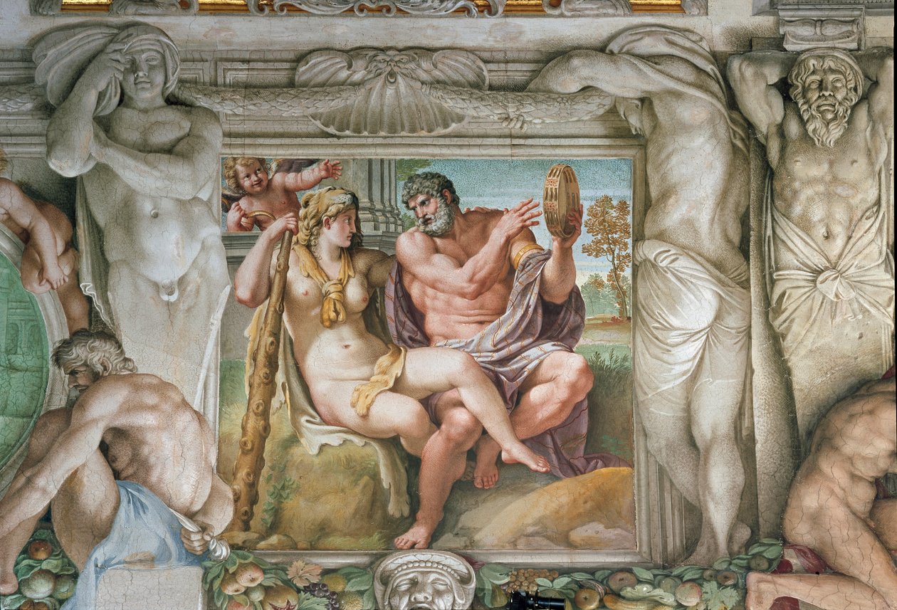 Herakles i Iole (Fresco autorstwa Annibale Carracci