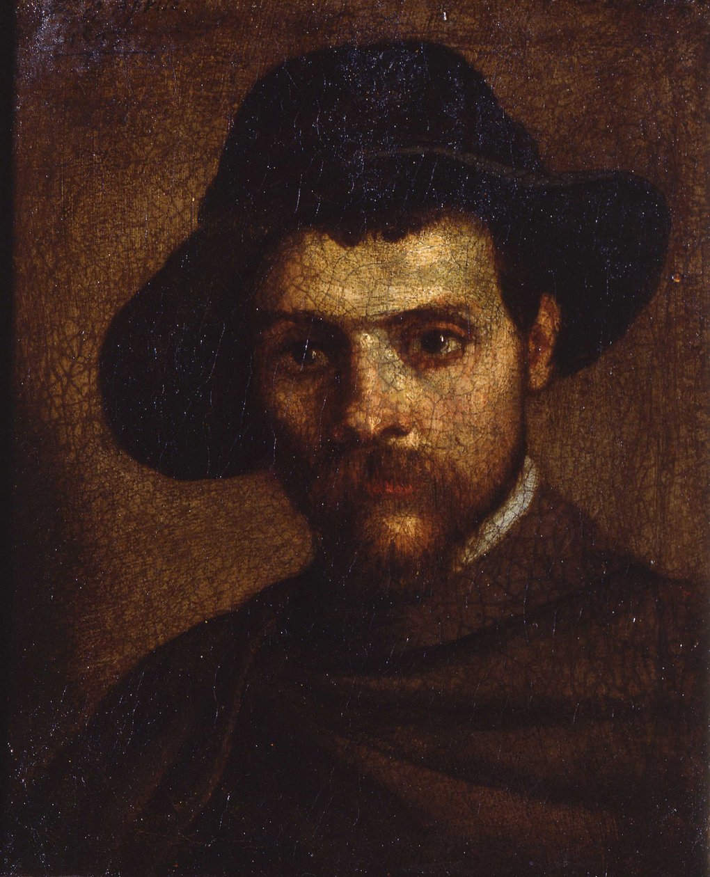 Autoportret, 1593 autorstwa Annibale Carracci