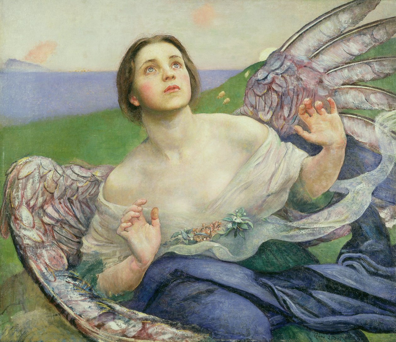 Dar widzenia autorstwa Annie Louisa Swynnerton