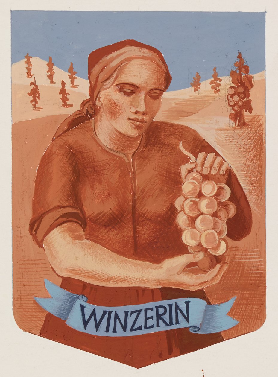winiarz autorstwa Anny Dollschein