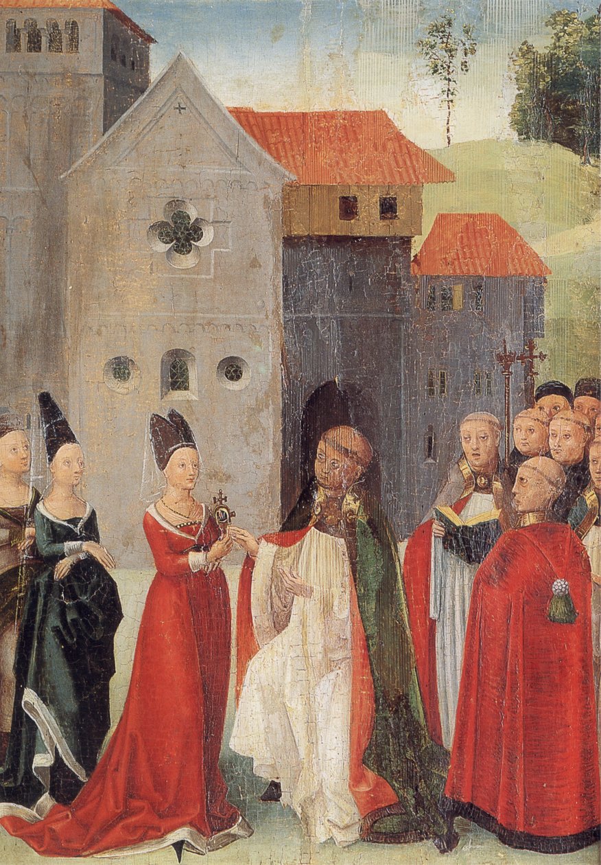 Weingartener Heilig-Blut-Tafel z 1489 r. autorstwa Unknown