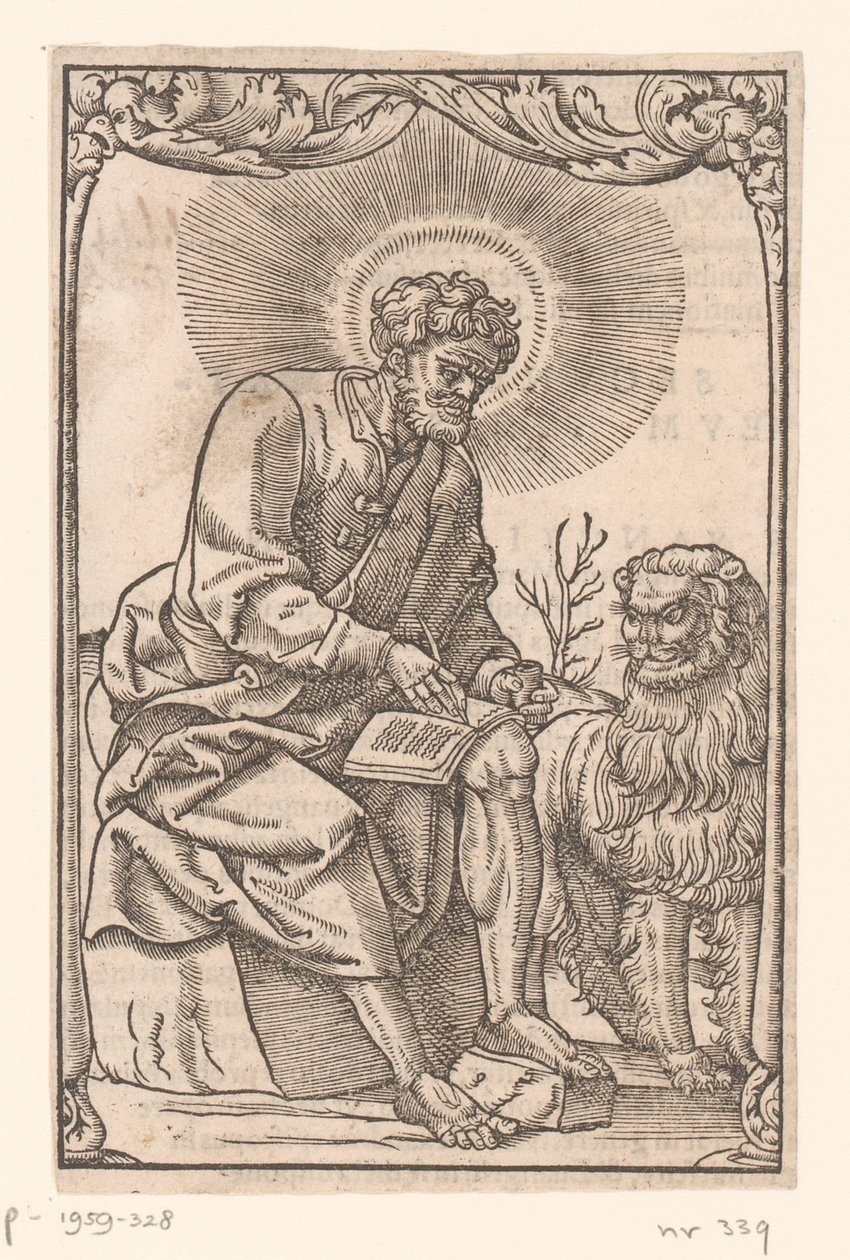 Ewangelista Marek autorstwa Anonymous