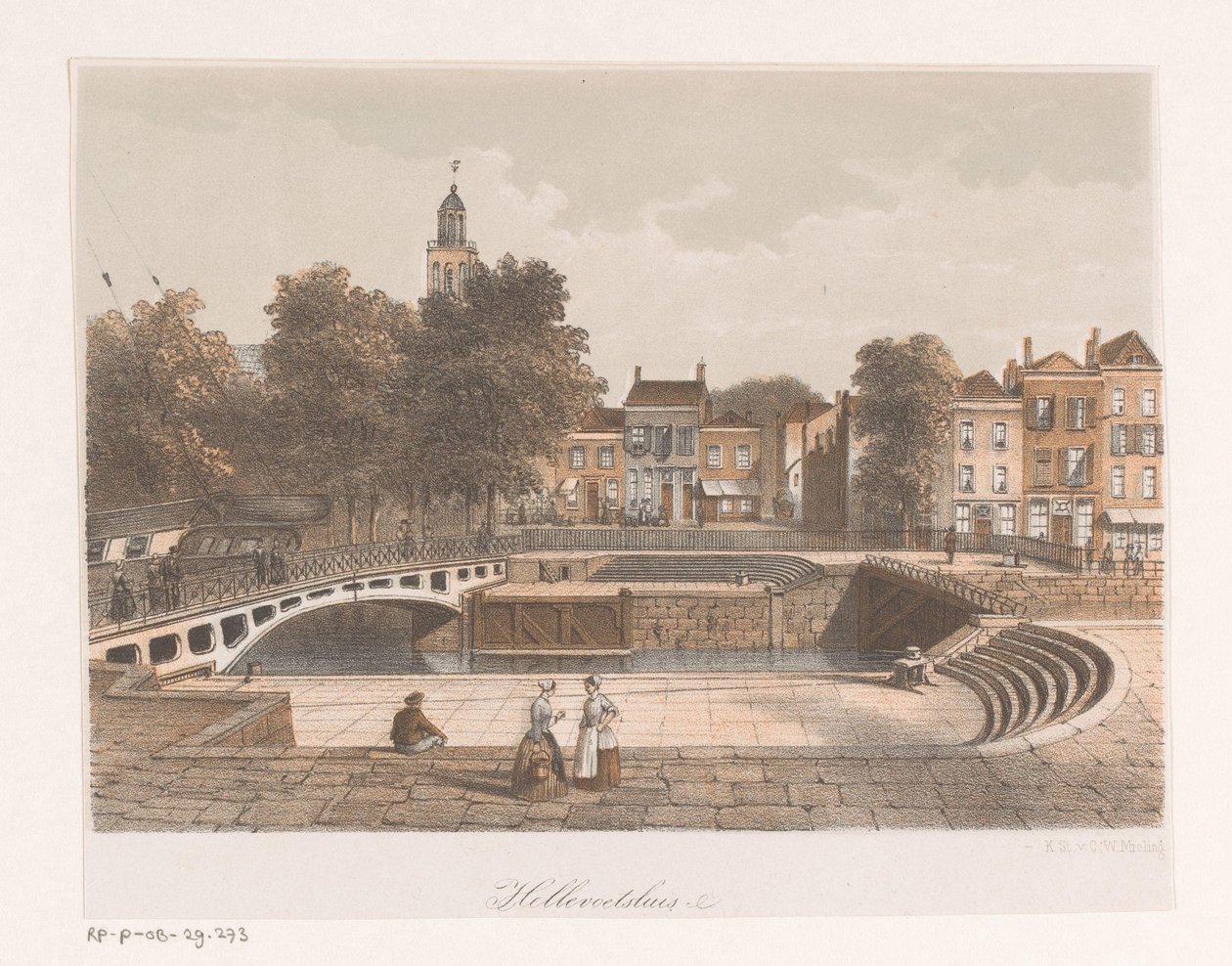 Widok Hellevoetsluis autorstwa Anonymous