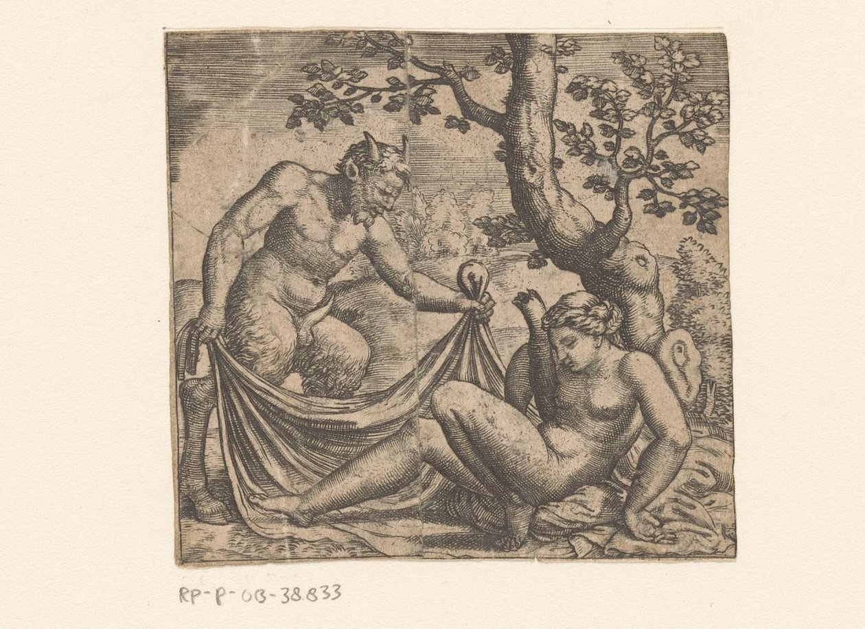 Jowisz i Antiope autorstwa Anonymous