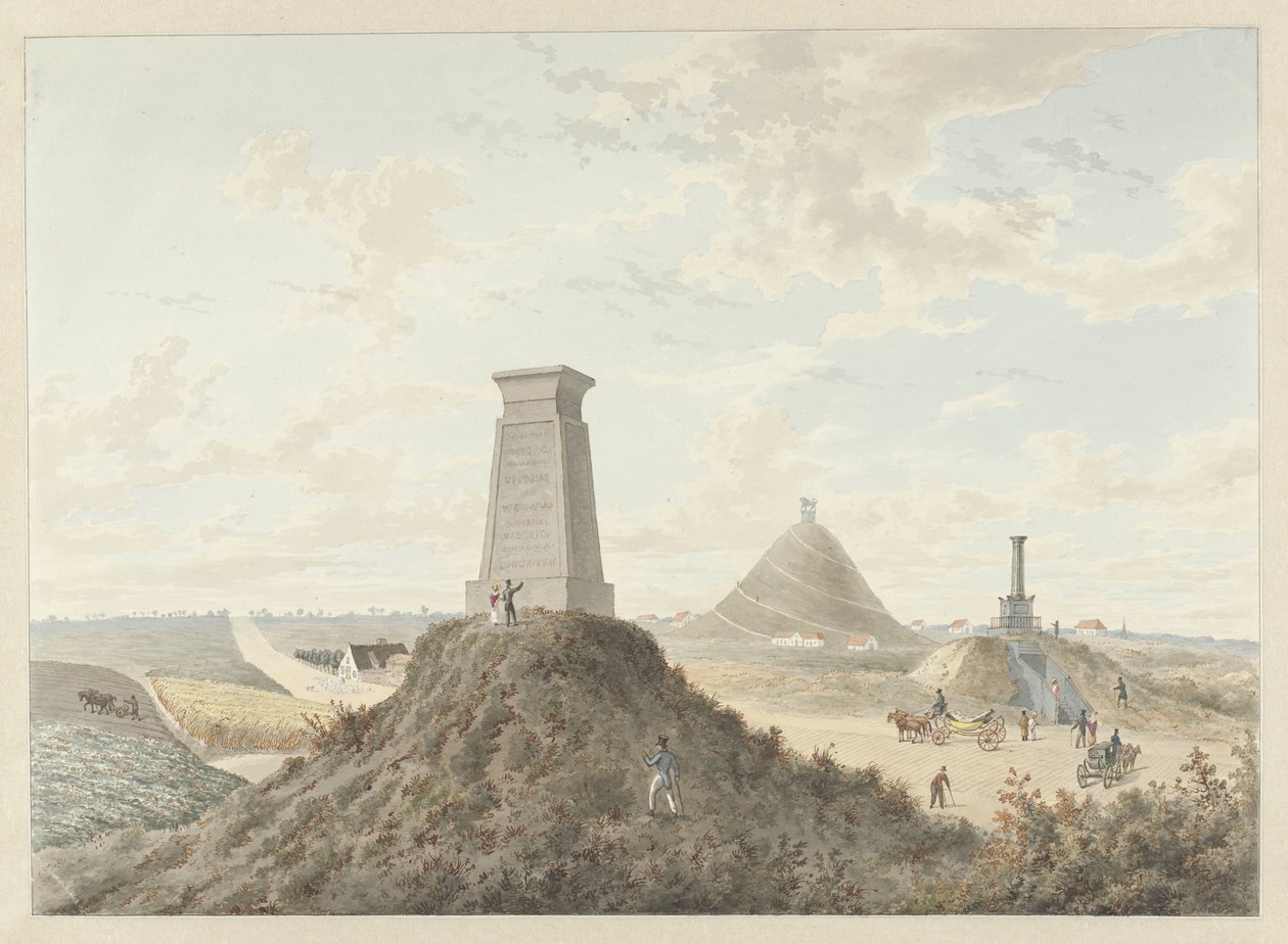 Pomniki w Waterloo, 1815 autorstwa Anonymous