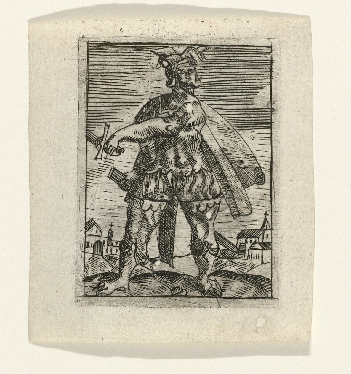 Mucius Scaevola autorstwa Anonymous