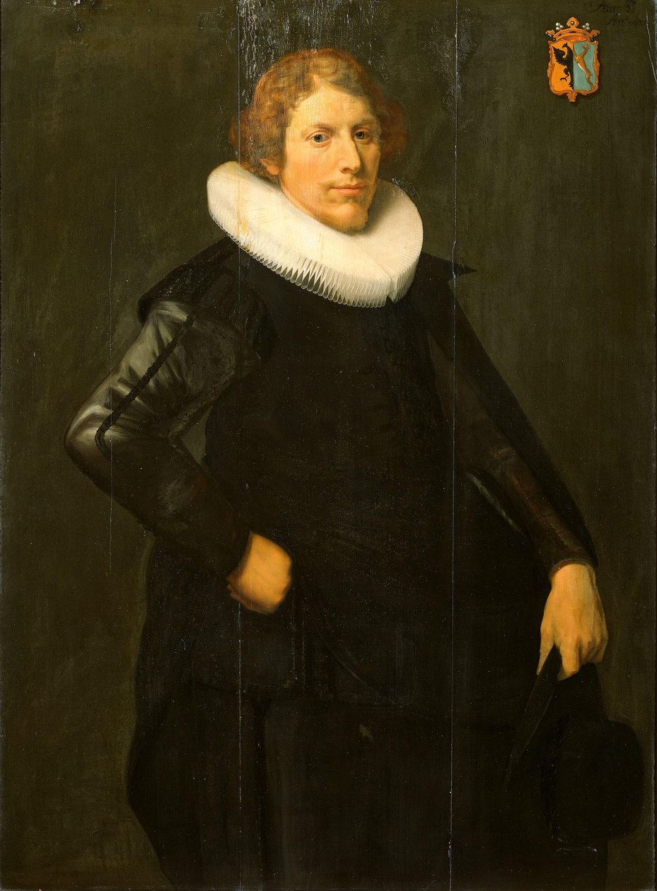 Portret Gerrita Ottsza Hinlopena (1603/04-1646) autorstwa Anonymous