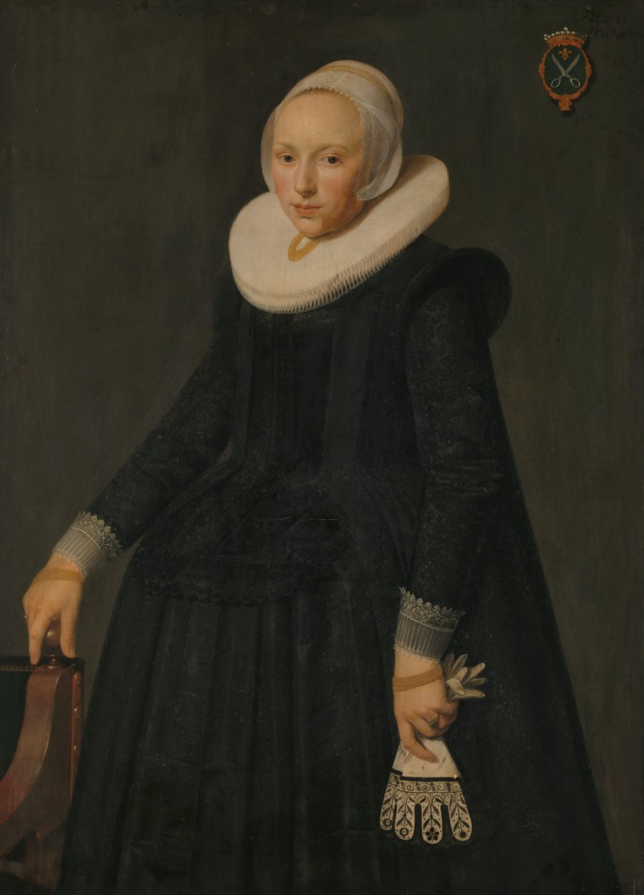 Portret Trijntje Tijsdra van Nooija (1606/07-1646) autorstwa Anonymous