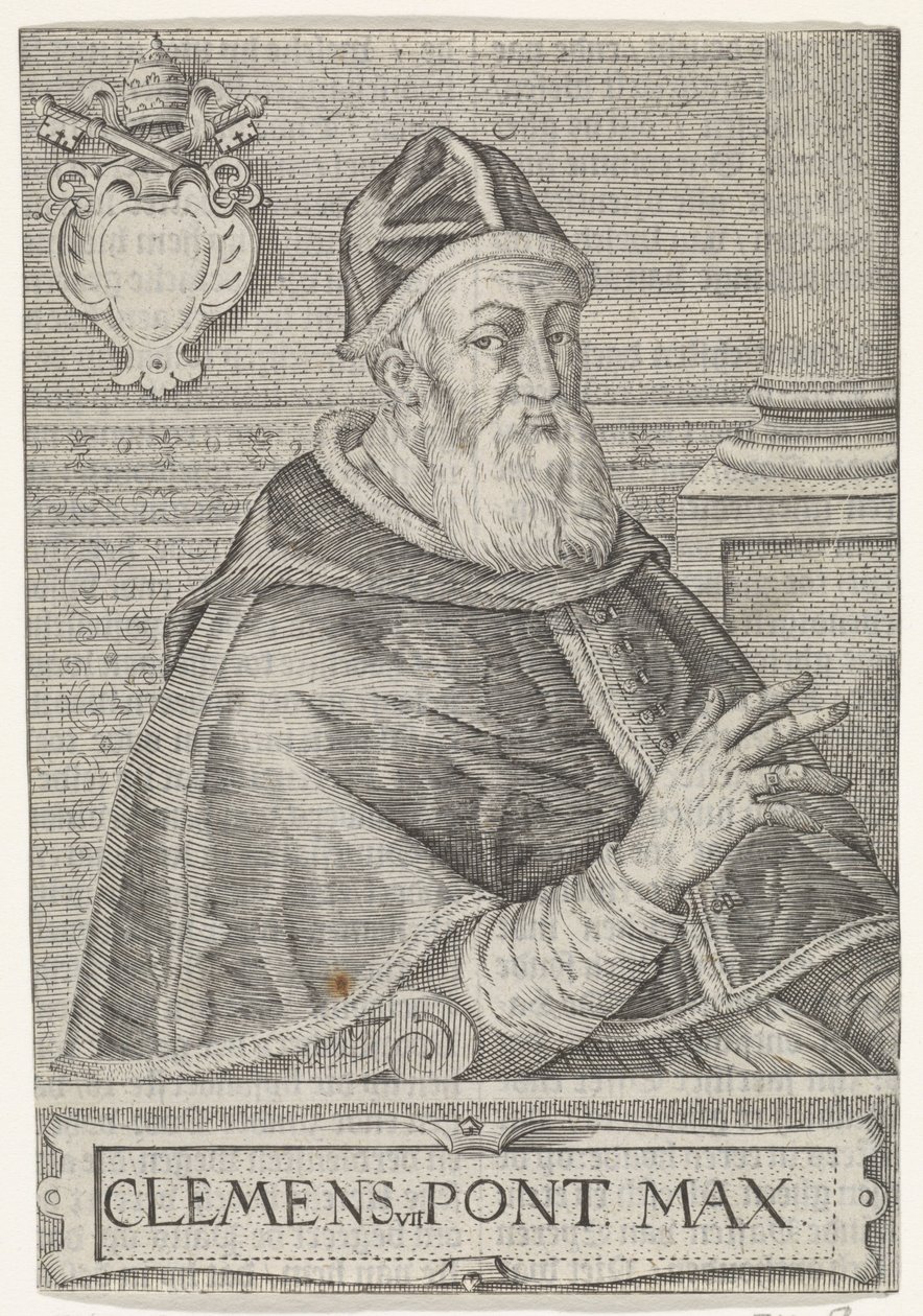 Portret papieża Klemensa VII autorstwa Anonymous