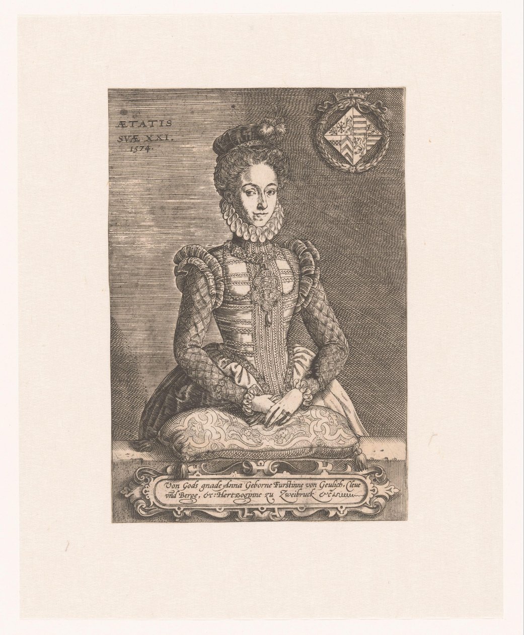 Portret Anny z Kleve autorstwa Anonymous