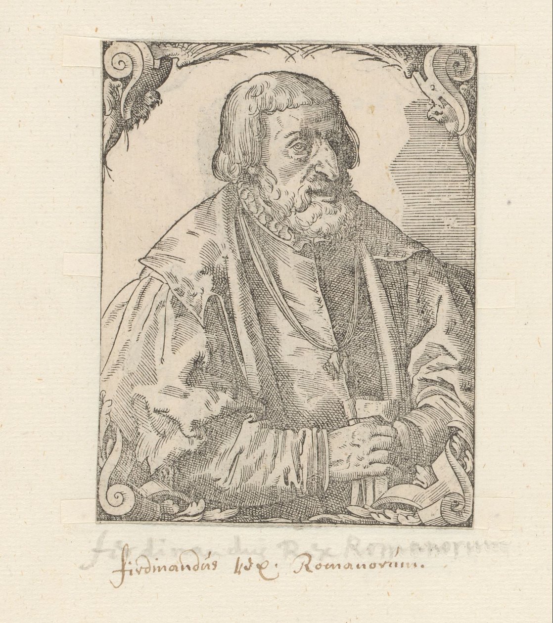 Portret Ferdynanda I Habsburga autorstwa Anonymous