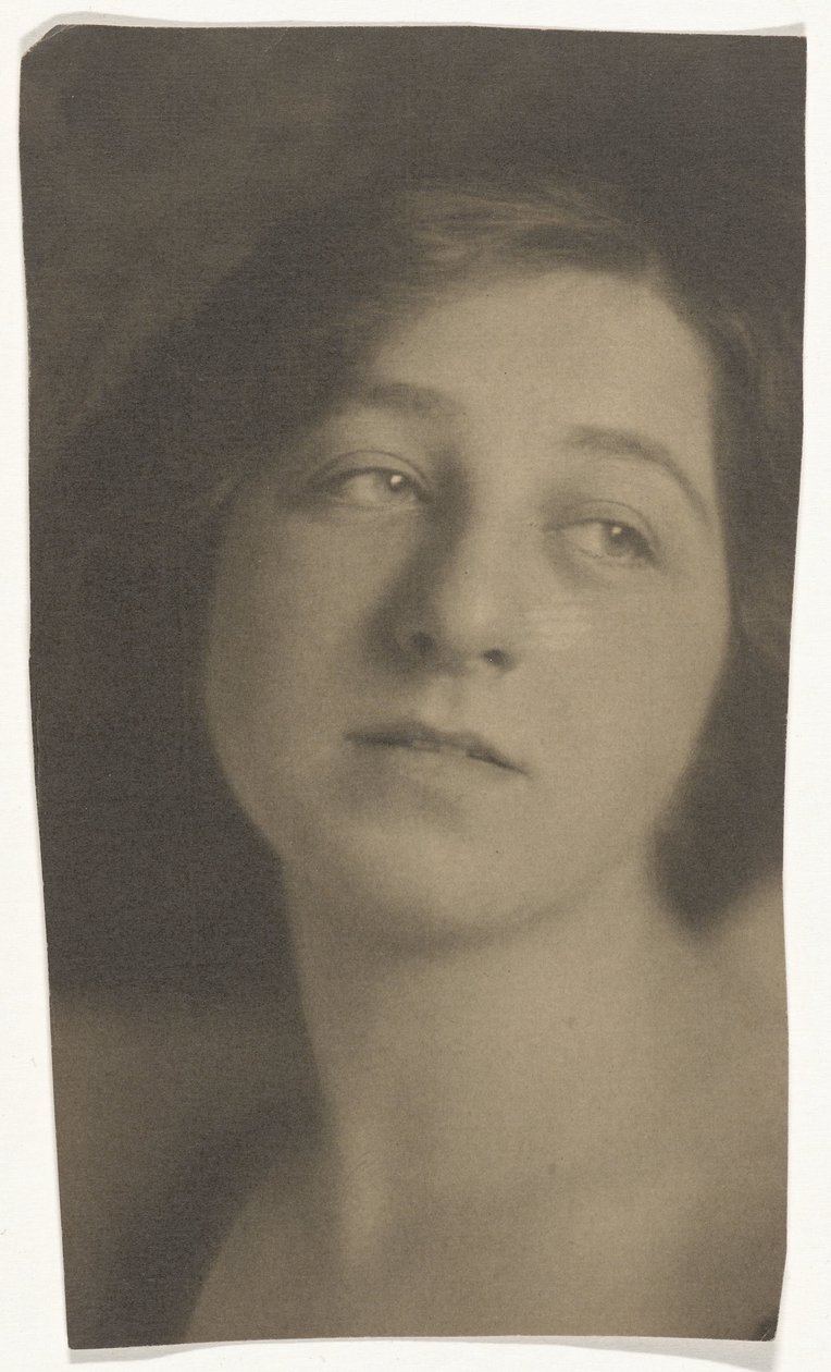 Portret van Irene With-Sauer autorstwa Anonymous