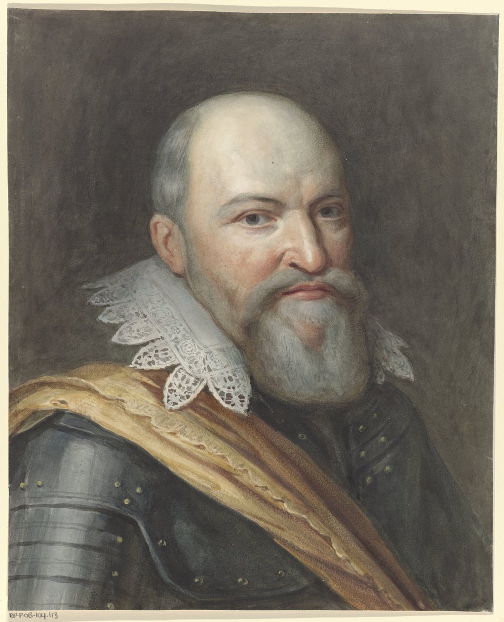 Portret Justina, hrabiego Nassau autorstwa Anonymous