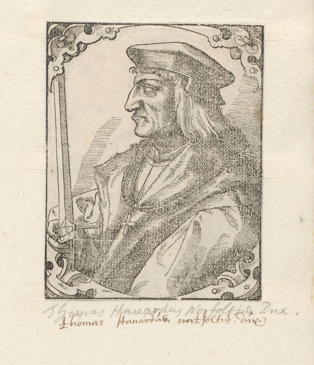 Portret Thomasa Howarda autorstwa Anonymous