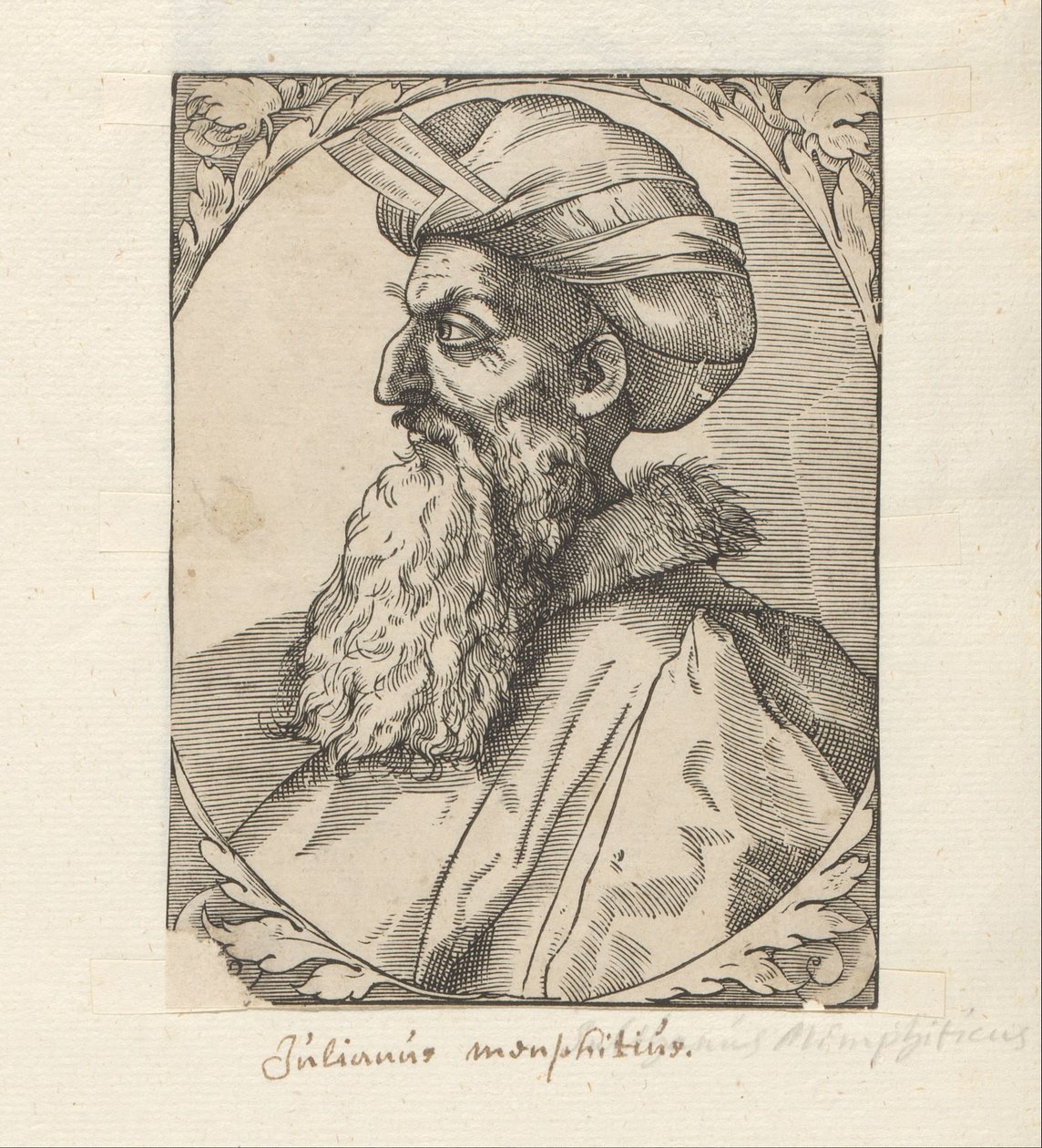 Portret sułtana Qaitbay autorstwa Anonymous