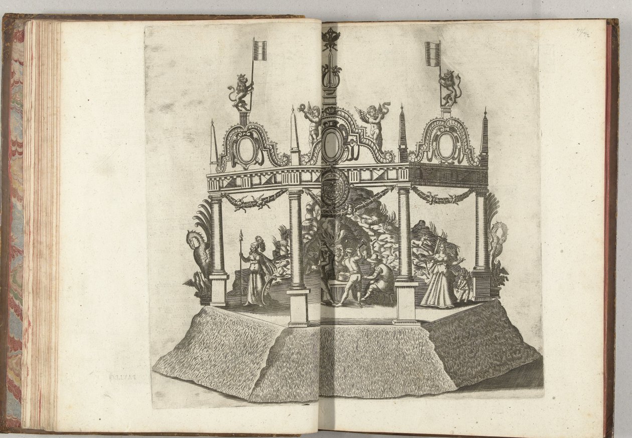 Scena z Kuźnią Wulkana, 1594 autorstwa Anonymous