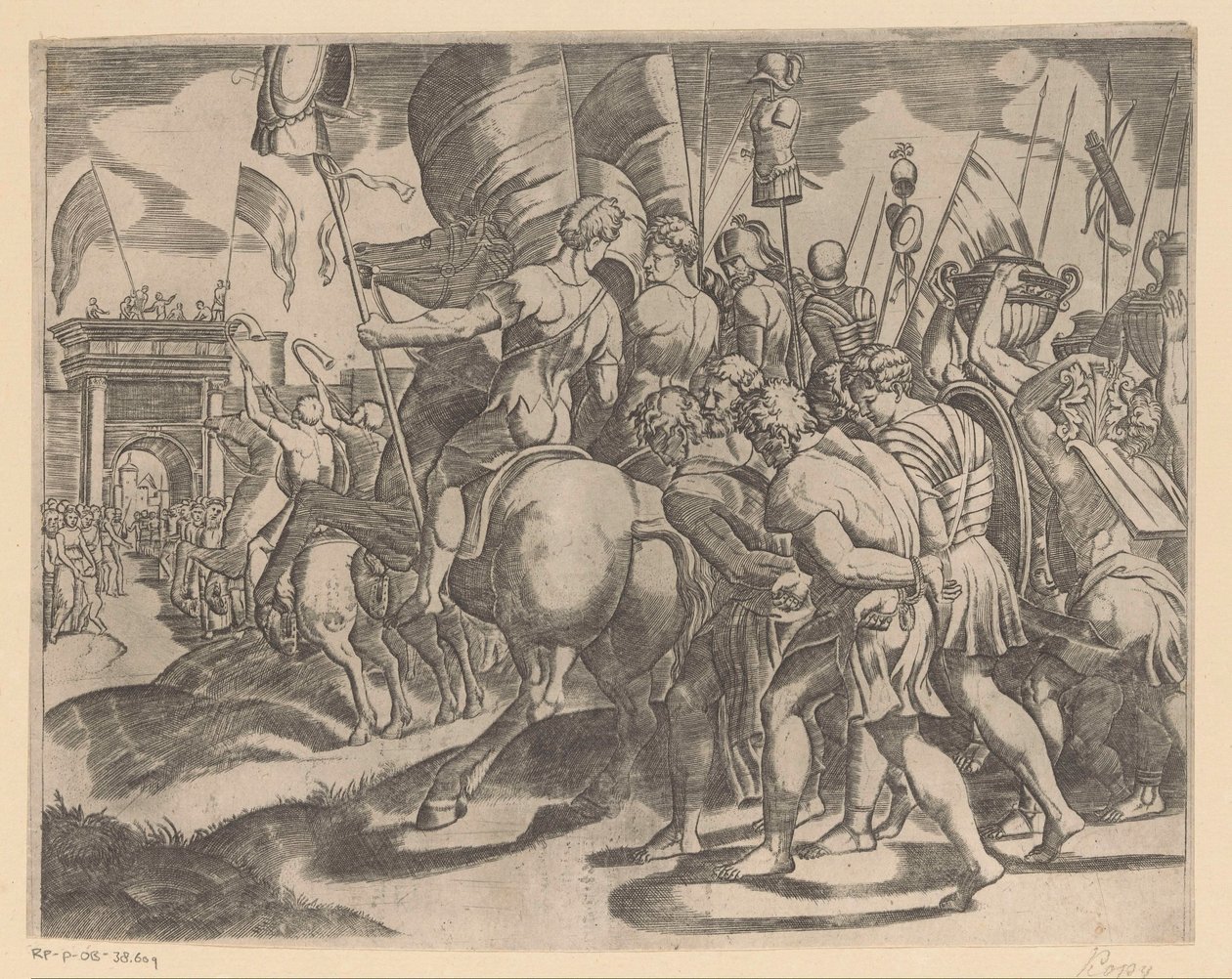 Triomf van Scipio autorstwa Anonymous