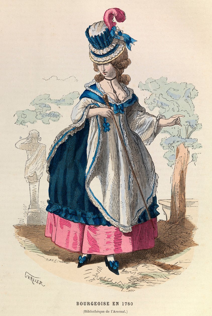 Burżua w 1780 r. – kolekcja prywatna autorstwa Anonymous Anonymous
