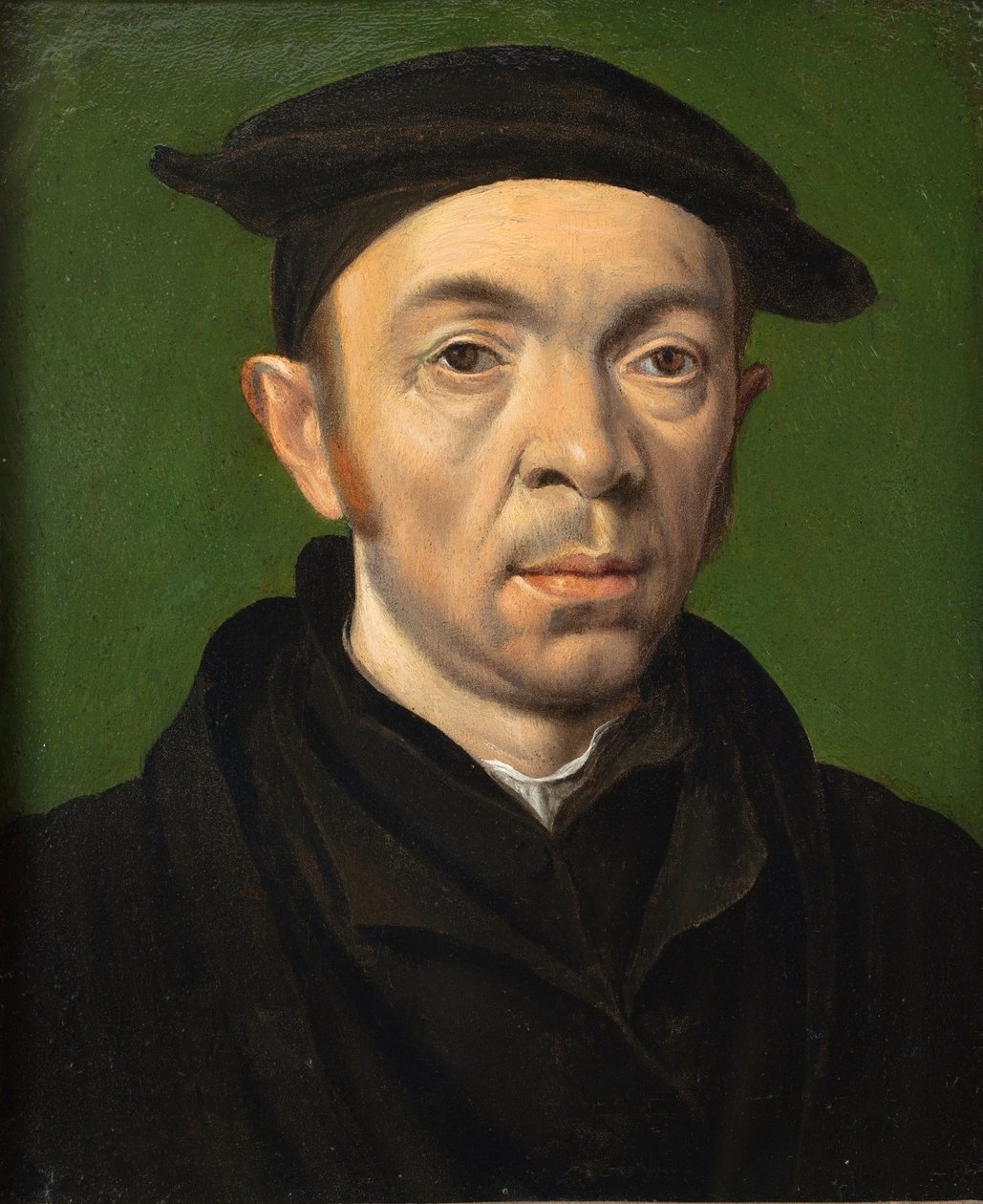 Portret męski, ok. 1550 (olej na miedzi) autorstwa Anonymous Anonymous