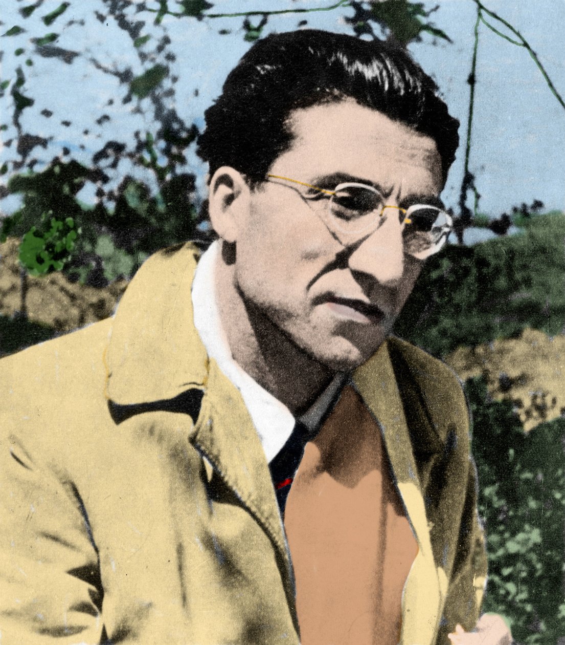 Portret Cesare Pavese. autorstwa Anonymous Anonymous