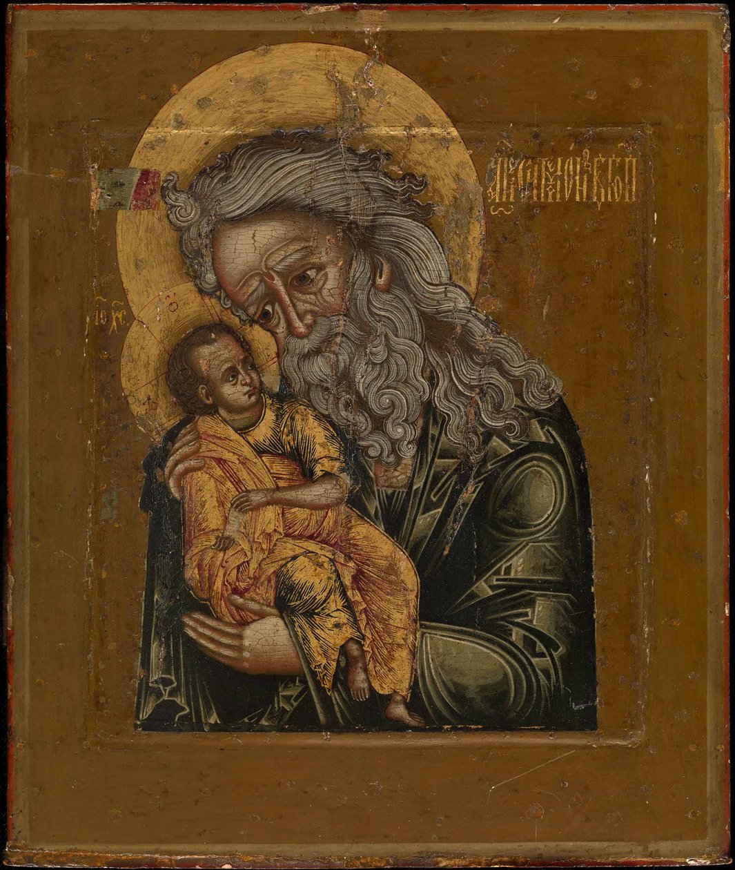 Symeon Boski Odbiorca, 1800 r autorstwa Anonymous Russian icon painter
