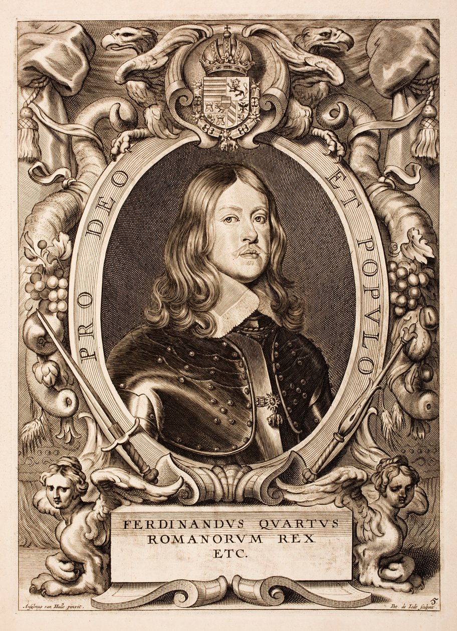 Ferdynand IV, król Rzymian autorstwa Anselmus van Hulle