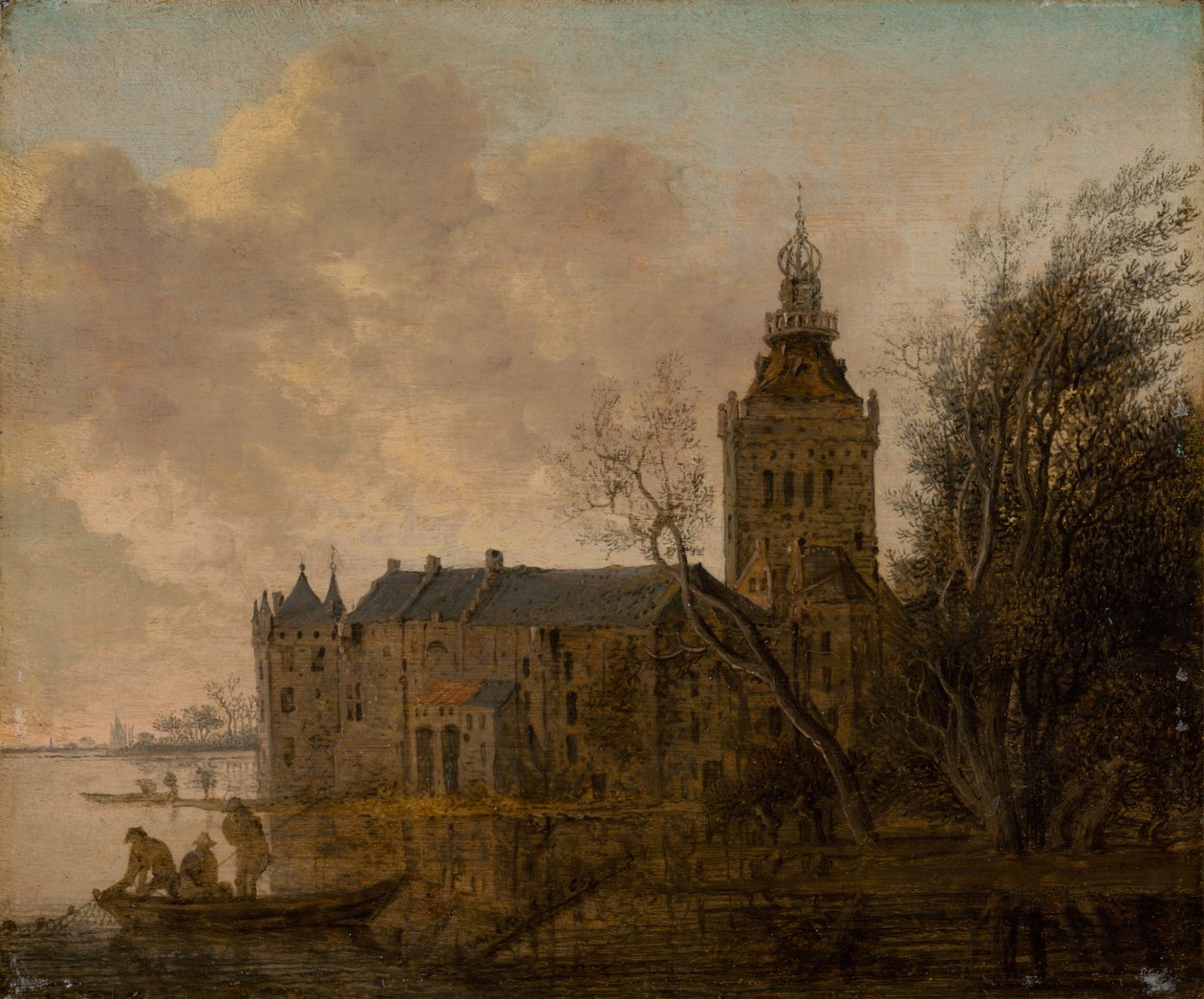 Zamek Montfort autorstwa Anthonie Jansz. van der Croos  