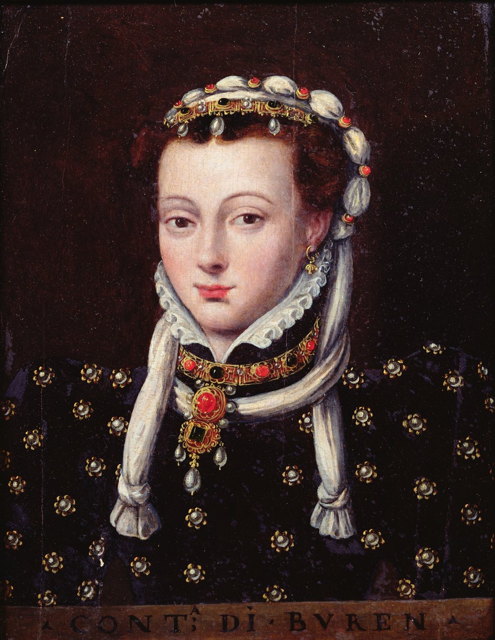 Portret Anny de Buren autorstwa Anthonis van Dashorst Mor