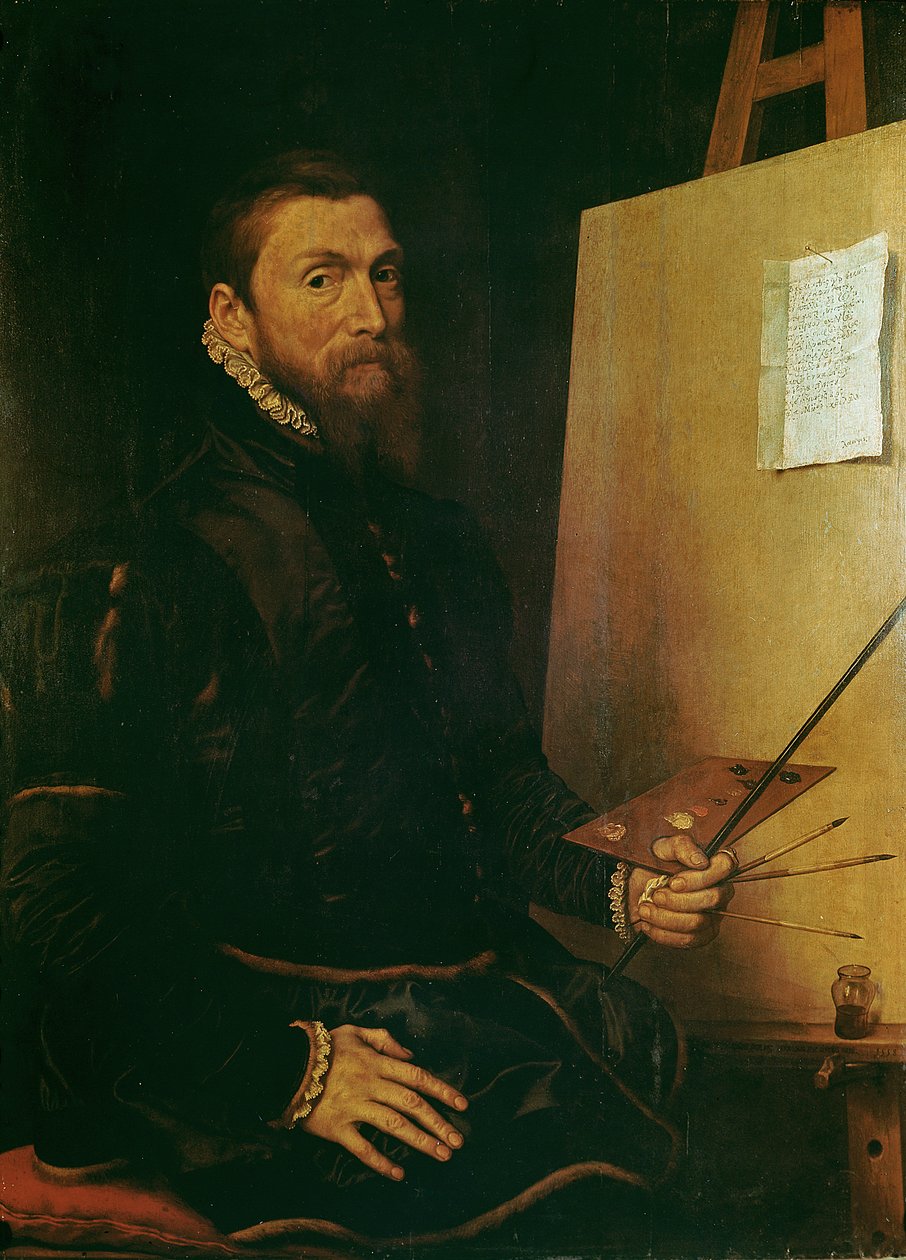 Autoportret autorstwa Anthonis van Dashorst Mor
