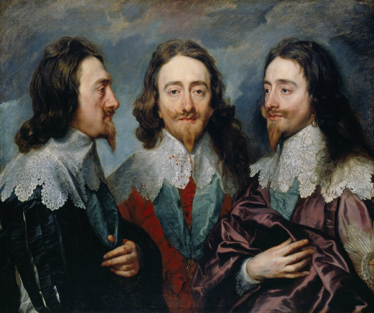 Karol I (1600-49) autorstwa Anthony van Dyck