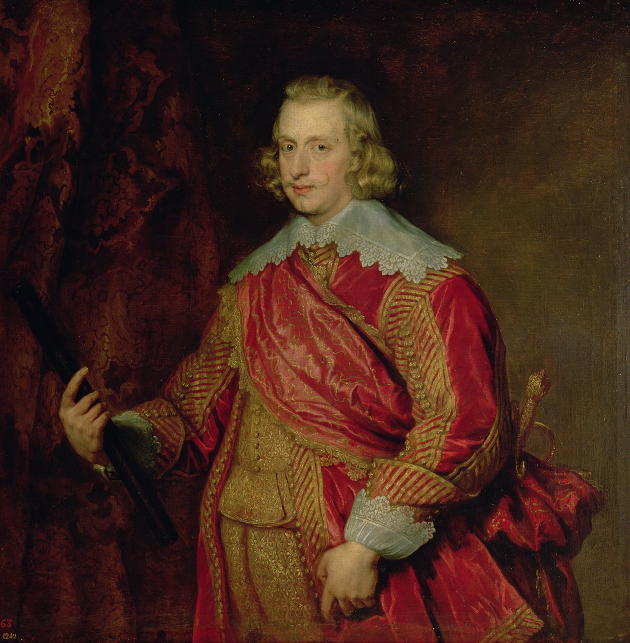 Portret kardynała-Infante Ferdynanda Austrii, c.1634 autorstwa Anthony van Dyck