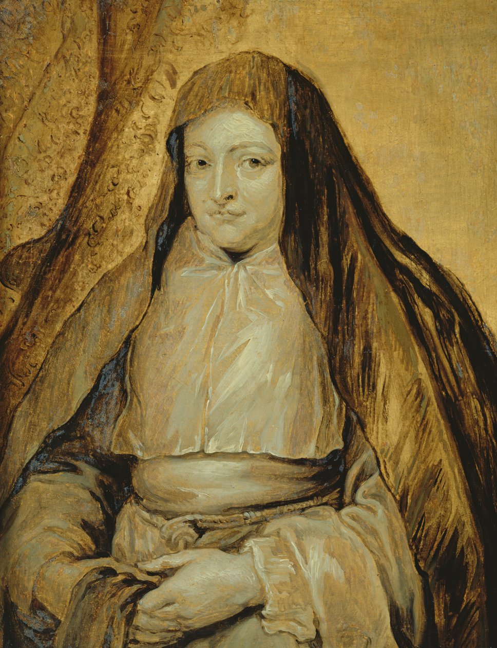 Portret Infantki Isabelli Clara Eugenia z Hiszpanii, ok. 1627-32 autorstwa Anthony van Dyck