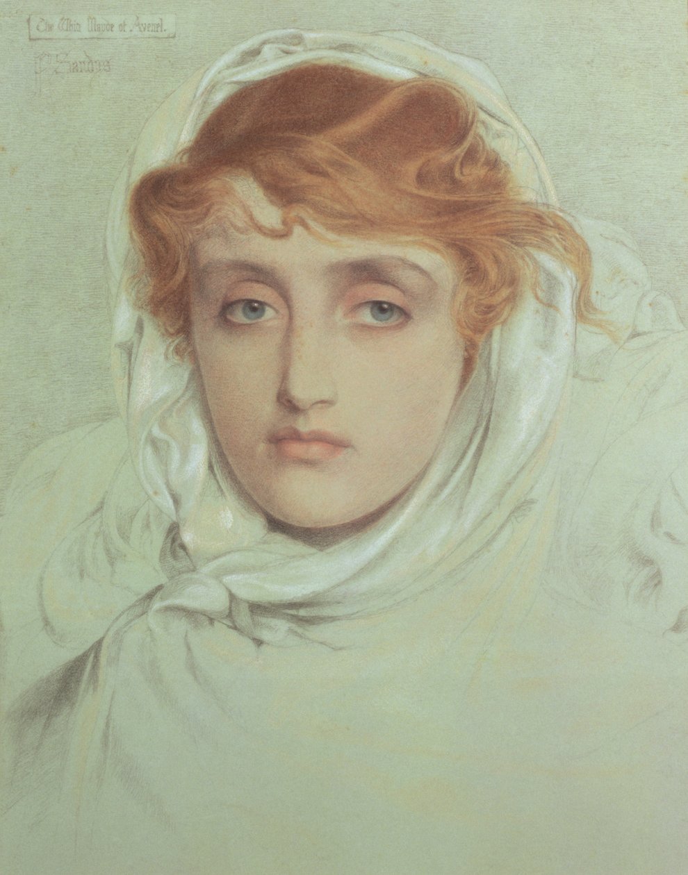Biały Majdan z Avenel, 1902 r. autorstwa Anthony Frederick Augustus Sandys