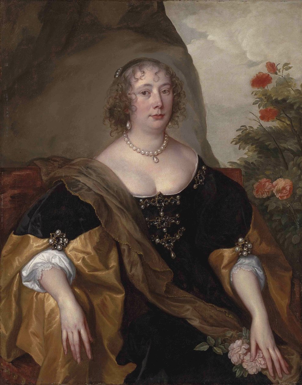 Beatrice, hrabina Oksfordu autorstwa Anthony van Dyck
