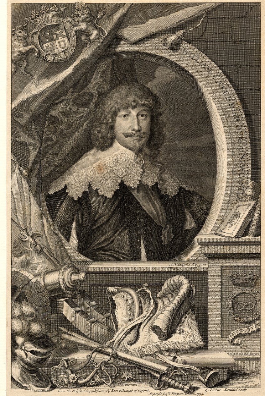 William Cavendish autorstwa Anthony van Dyck