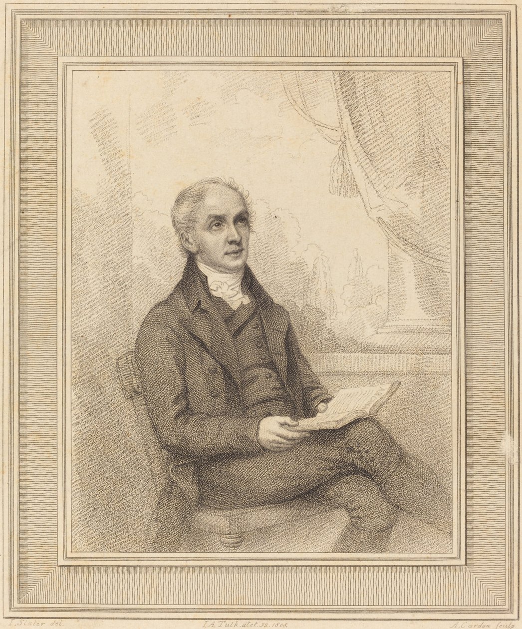 Jan August Tłumacz autorstwa Anthony Cardon after Joseph Slater