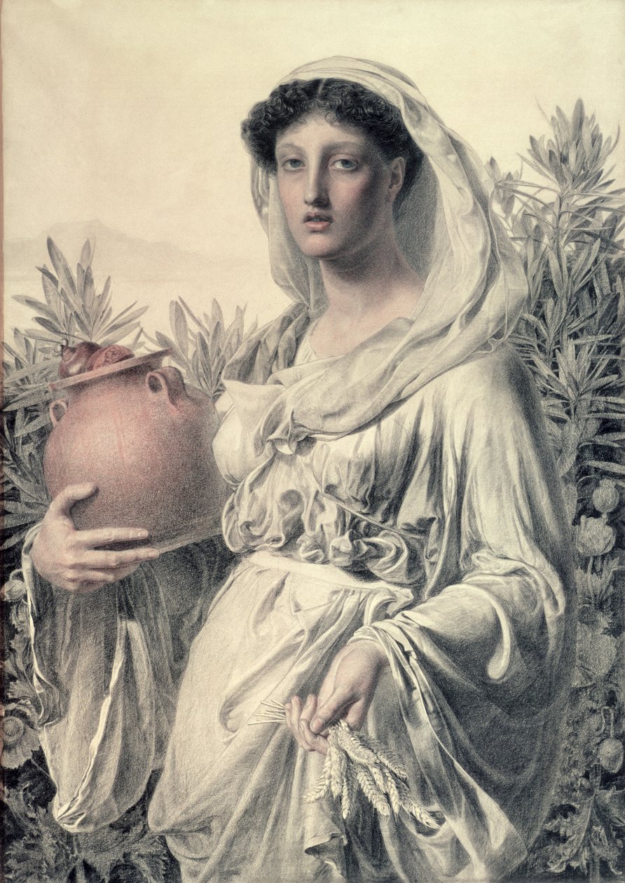 Persefona autorstwa Anthony Frederick Augustus Sandys