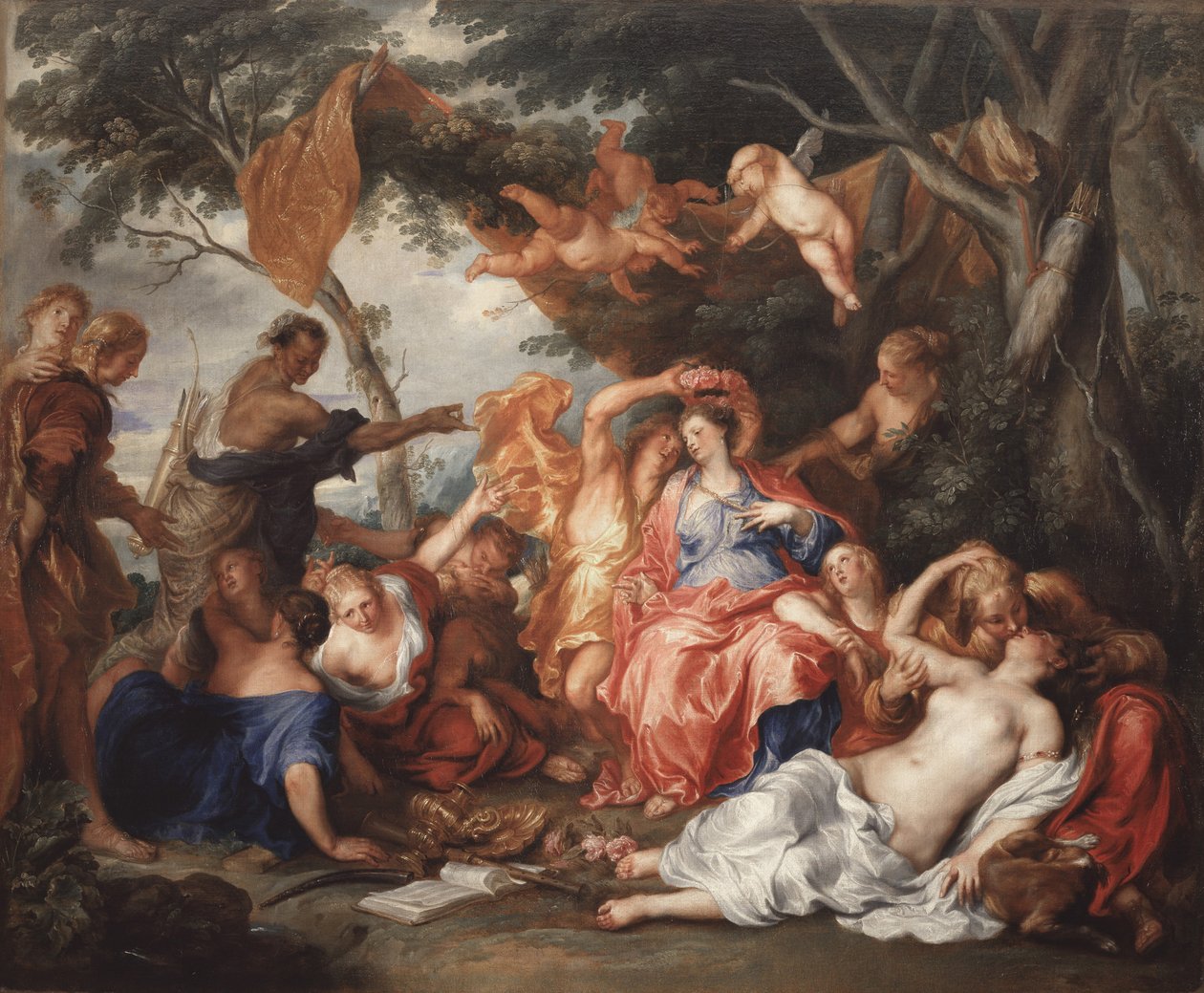 Amarylis i Mirtillo, 1631-1632. autorstwa Anthony van Dyck