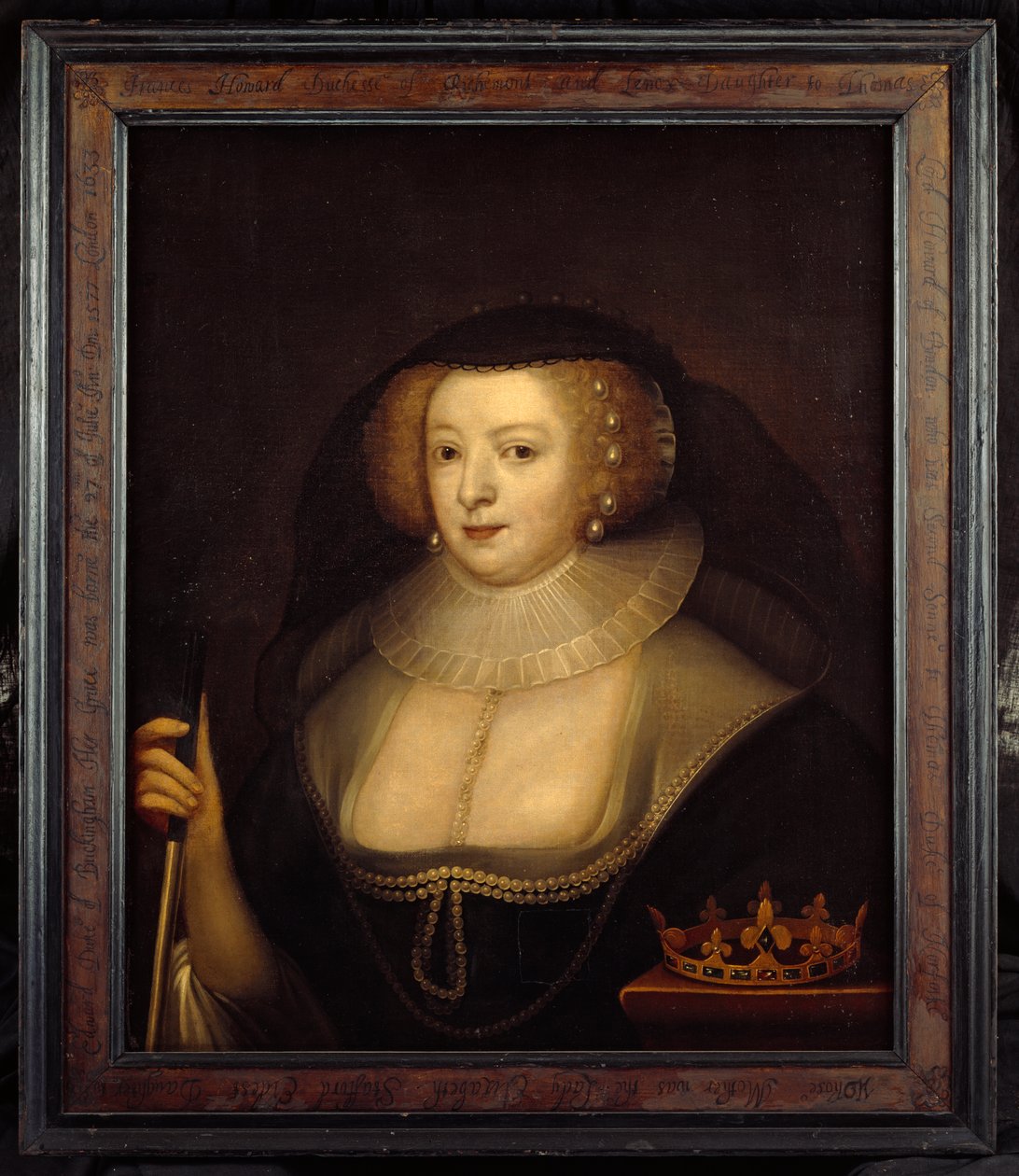 Frances Howard (olej na płótnie) autorstwa Anthony van Dyck