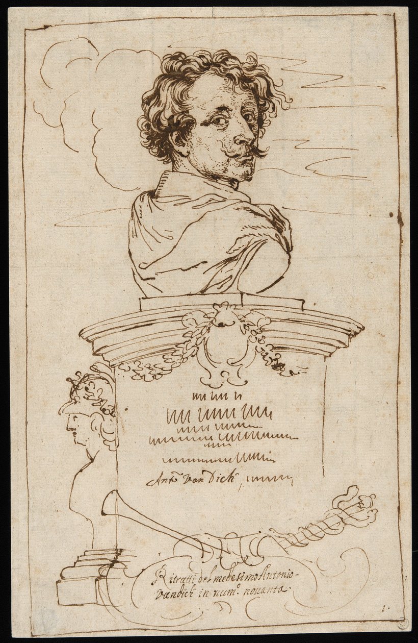 Frontyspis z „Ikonografii” autorstwa Anthony van Dyck