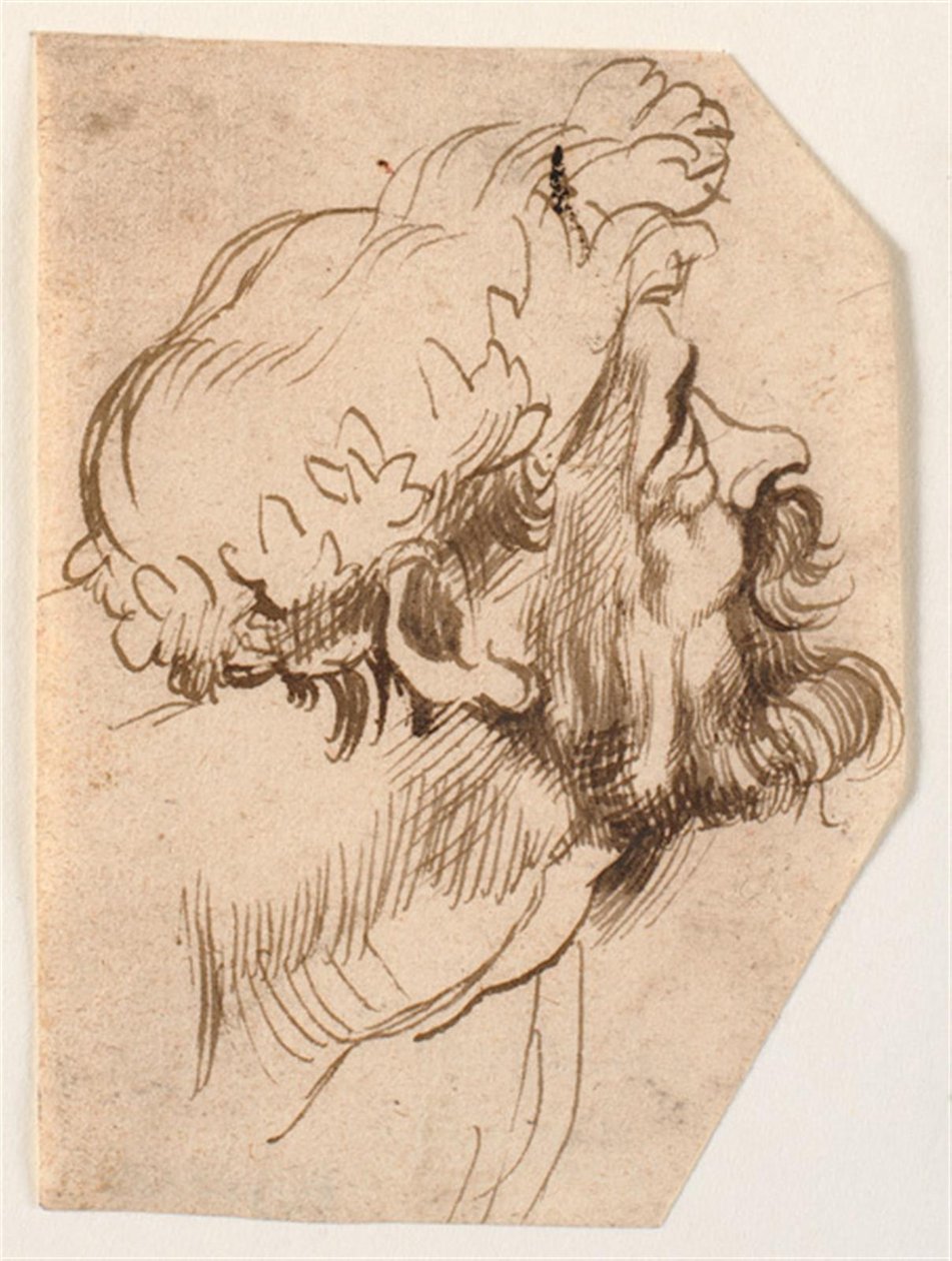 Głowa mężczyzny autorstwa Anthony van Dyck